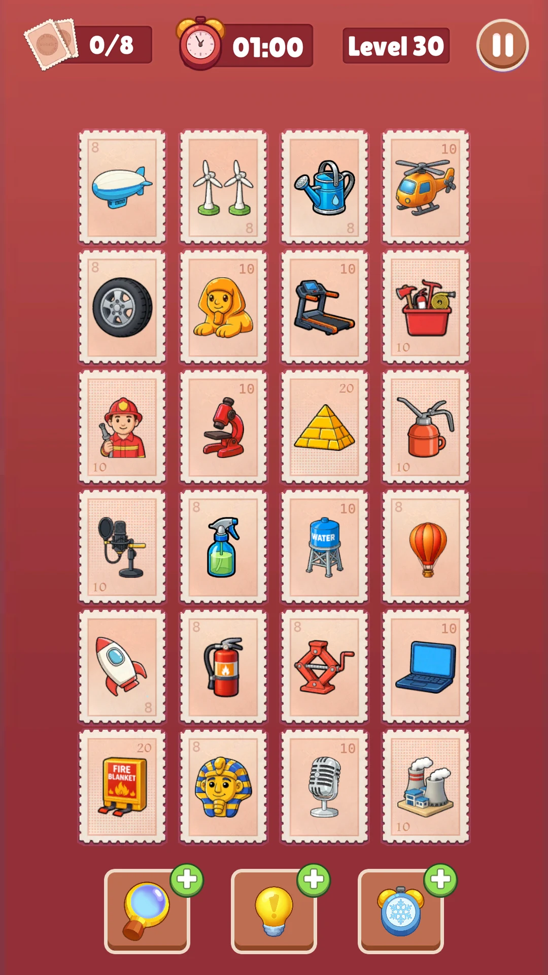 Stamp Match: Solitaire Master screenshot