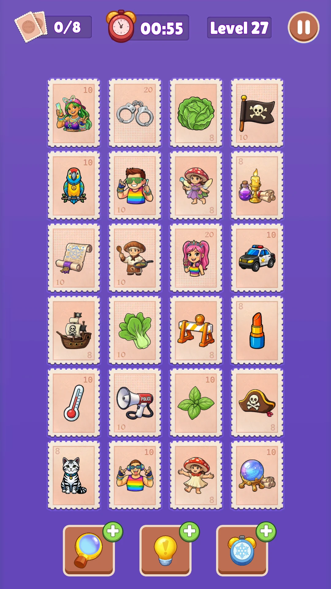 Stamp Match: Solitaire Master screenshot